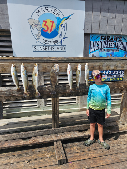 Blasted today with a Spotted Weakfish bonanza in Corpus Christi!