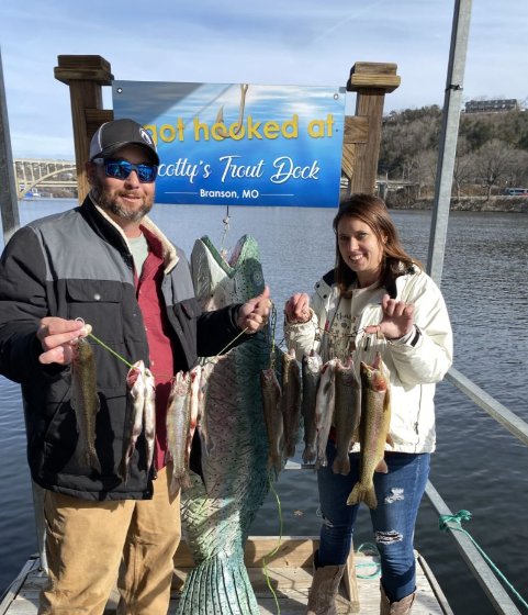 Fishing adventure with 4 catches