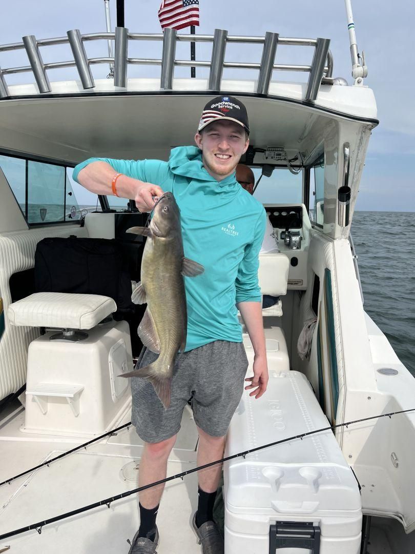 White catfish fishing adventure