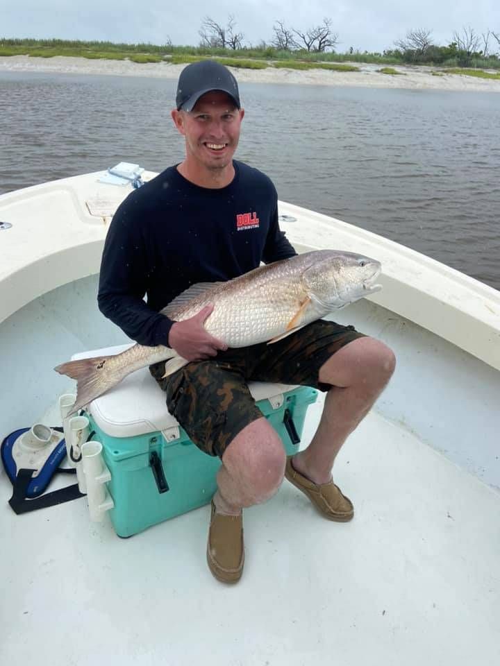 Single angler fishing in unknown location