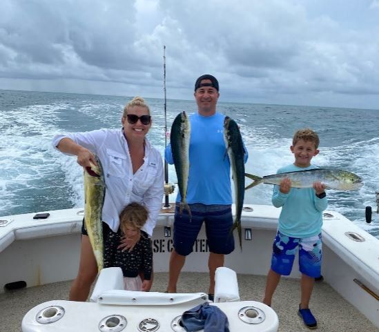 4 big fish caught during fishing trip