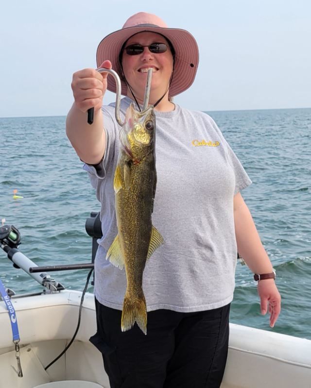 Fishing adventure with a lone angler