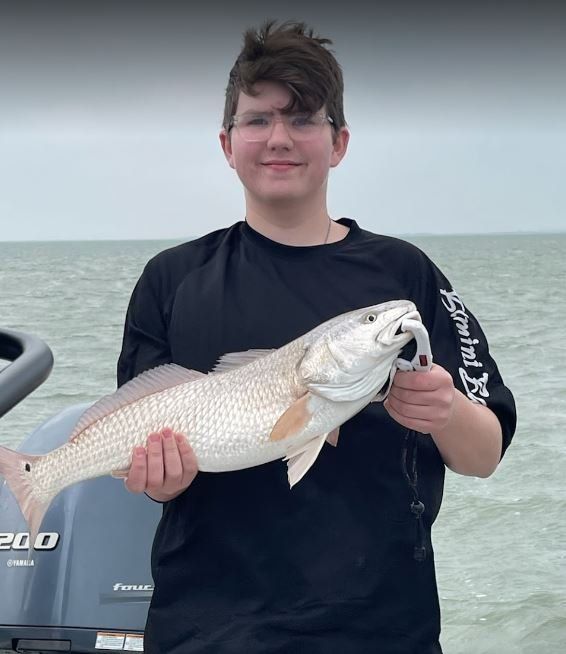 Redfish caught while fishing