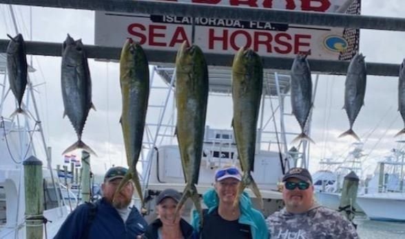 7 big fish caught during fishing trip