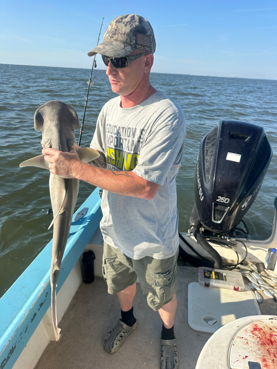 Nice picked dogfish using deep sea jigging in clear conditions!