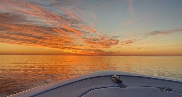 Fishing at an unknown location