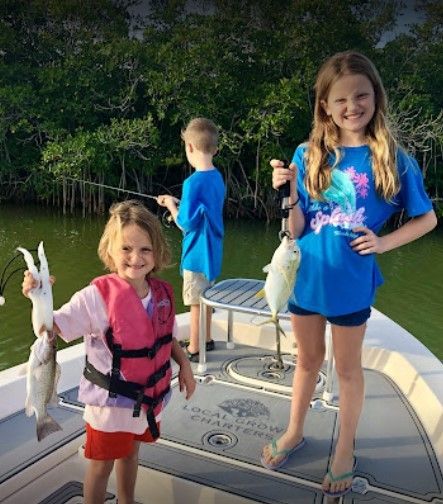 Two anglers fishing in an unknown location