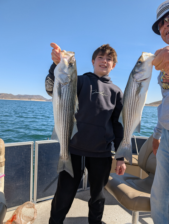 Enjoyed a great day of fishing on the lake!
