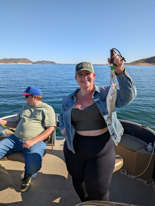 Peaceful day on the lake, caught a few good ones.