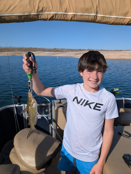 Peaceful day out on the lake.