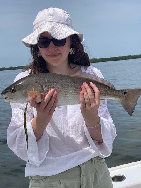 Redfish caught fishing