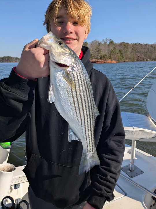 Caught a beauty on the lake today!
