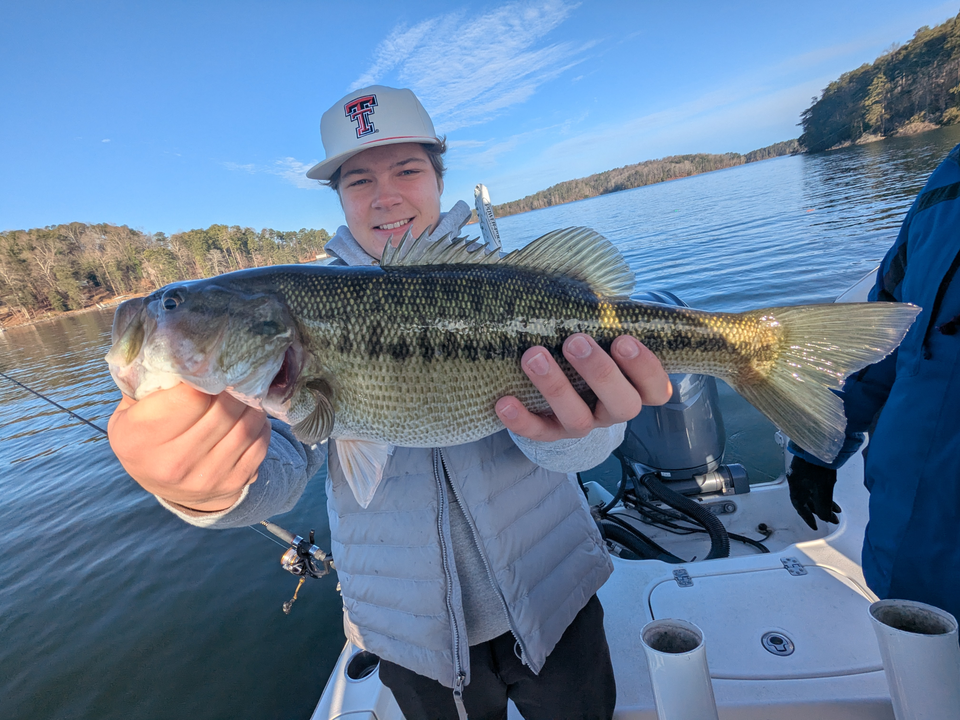 Caught the big one on a beautiful day.