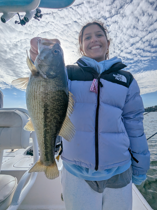 Caught a big one on the lake!