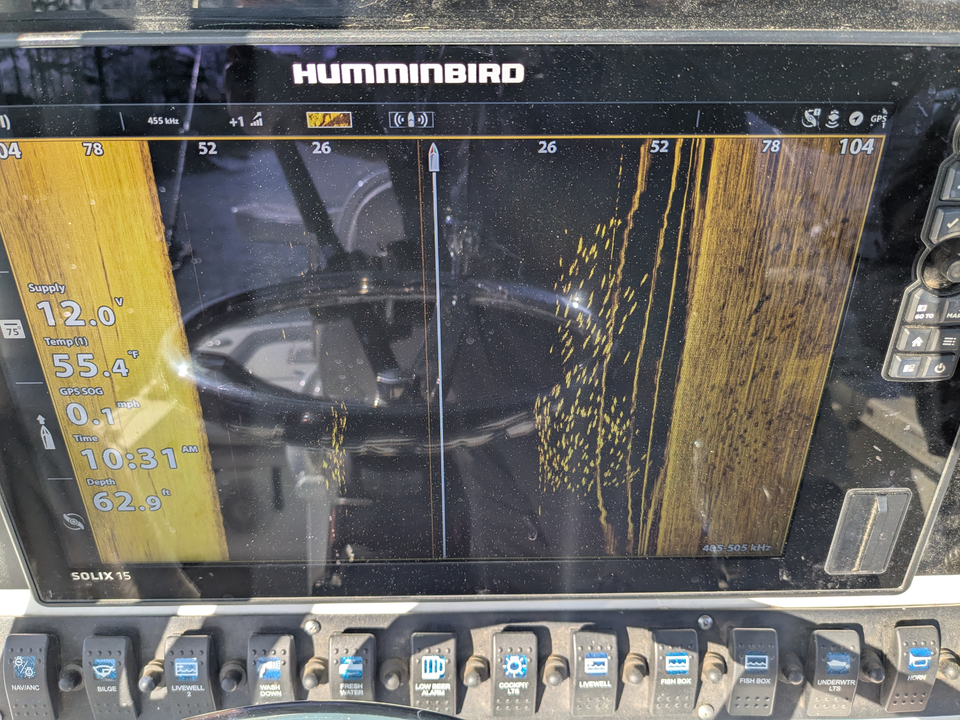 Caught something on the fish finder, time to reel it in!