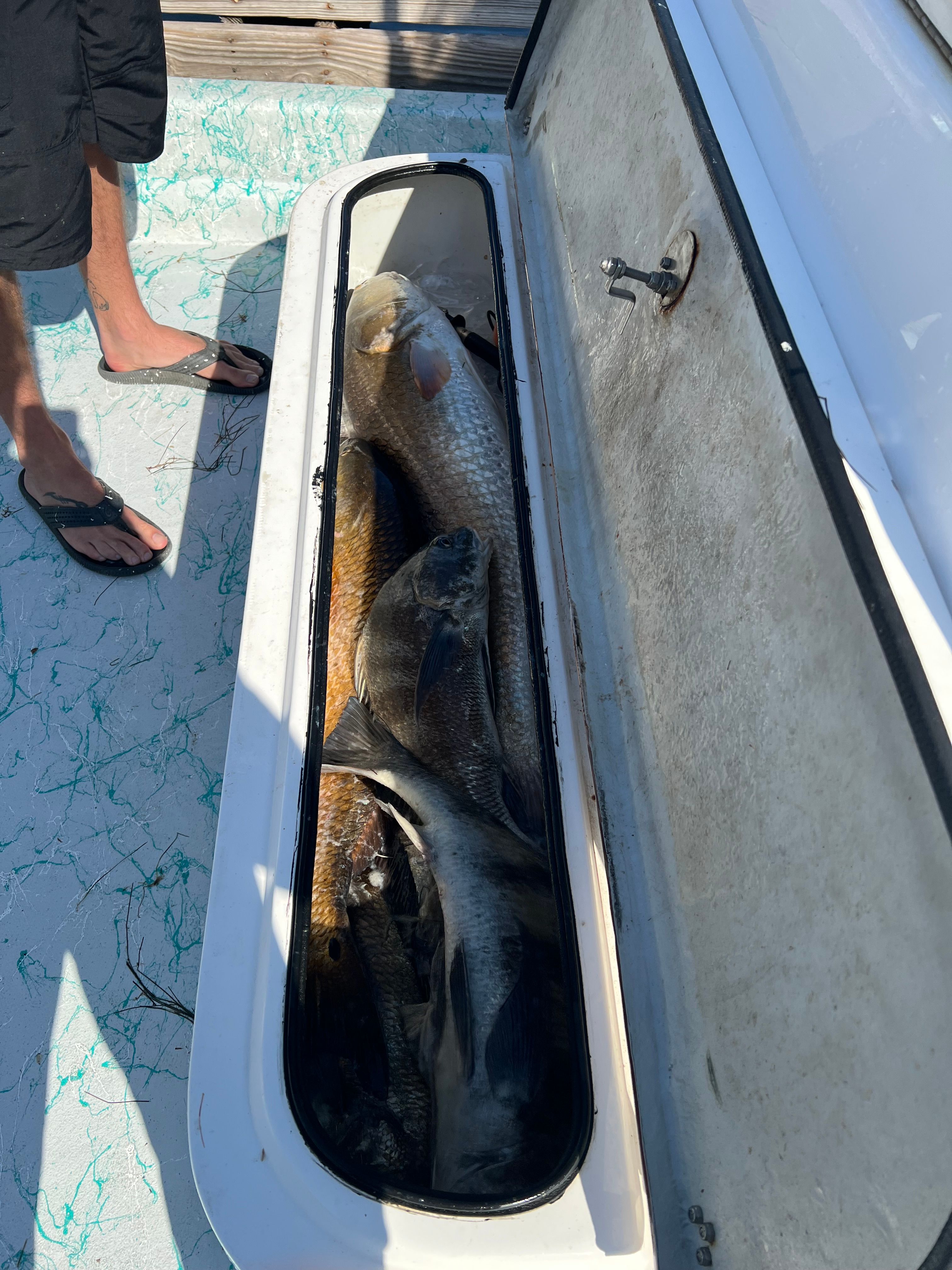 Best fishing at unknown location