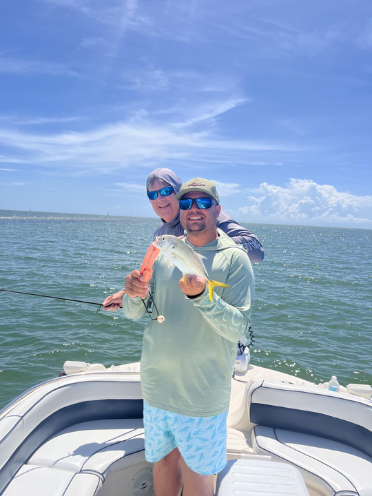 Reeling in the best Crevalle Jack with light tackle mastery!