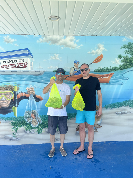 Clear skies and light tackle make for the perfect deep sea adventure!