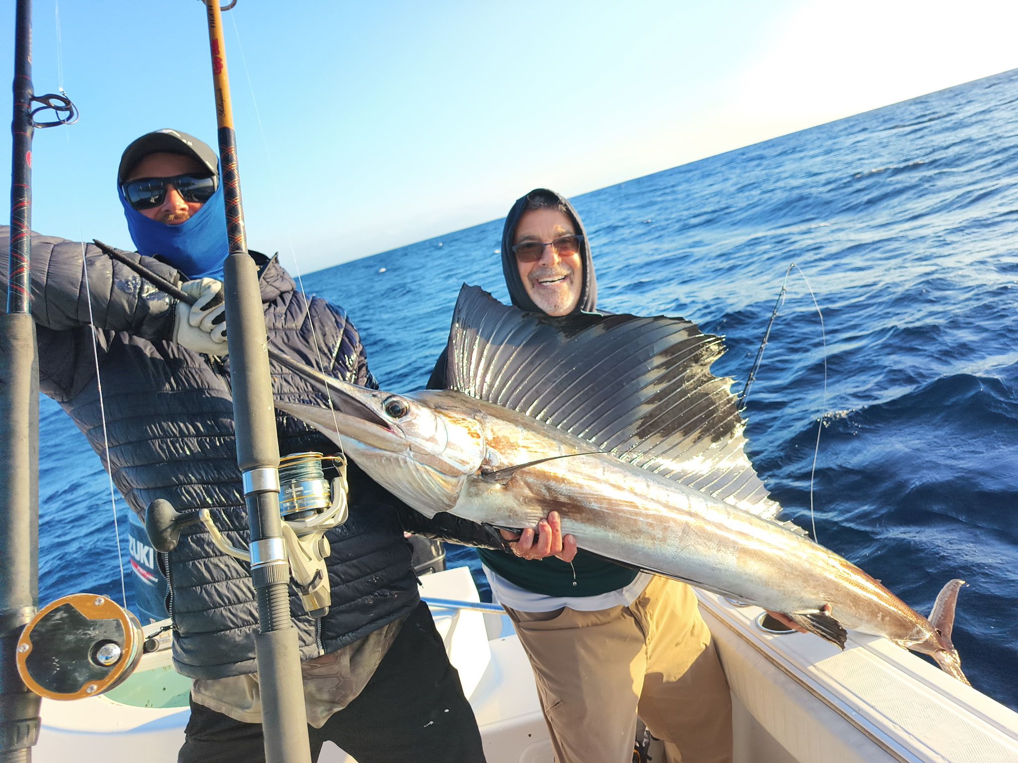 One Atlantic Sailfish caught while fishing