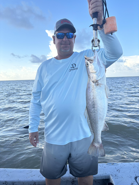 Stormy skies can't stop the best fishing techniques at Harbor Bait & Tackle!
