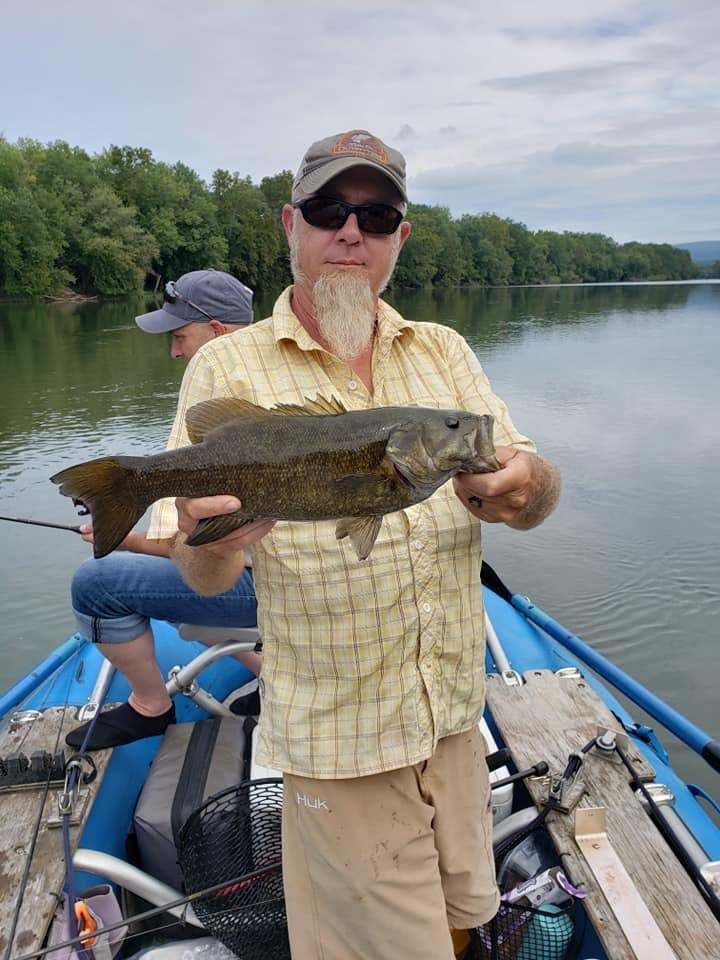 Smallmouth Bass fishing in Unknown location