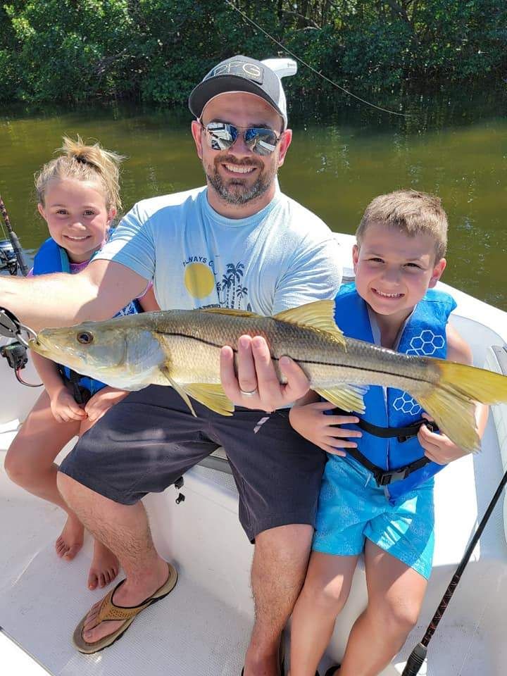 Snook fishing in unknown location