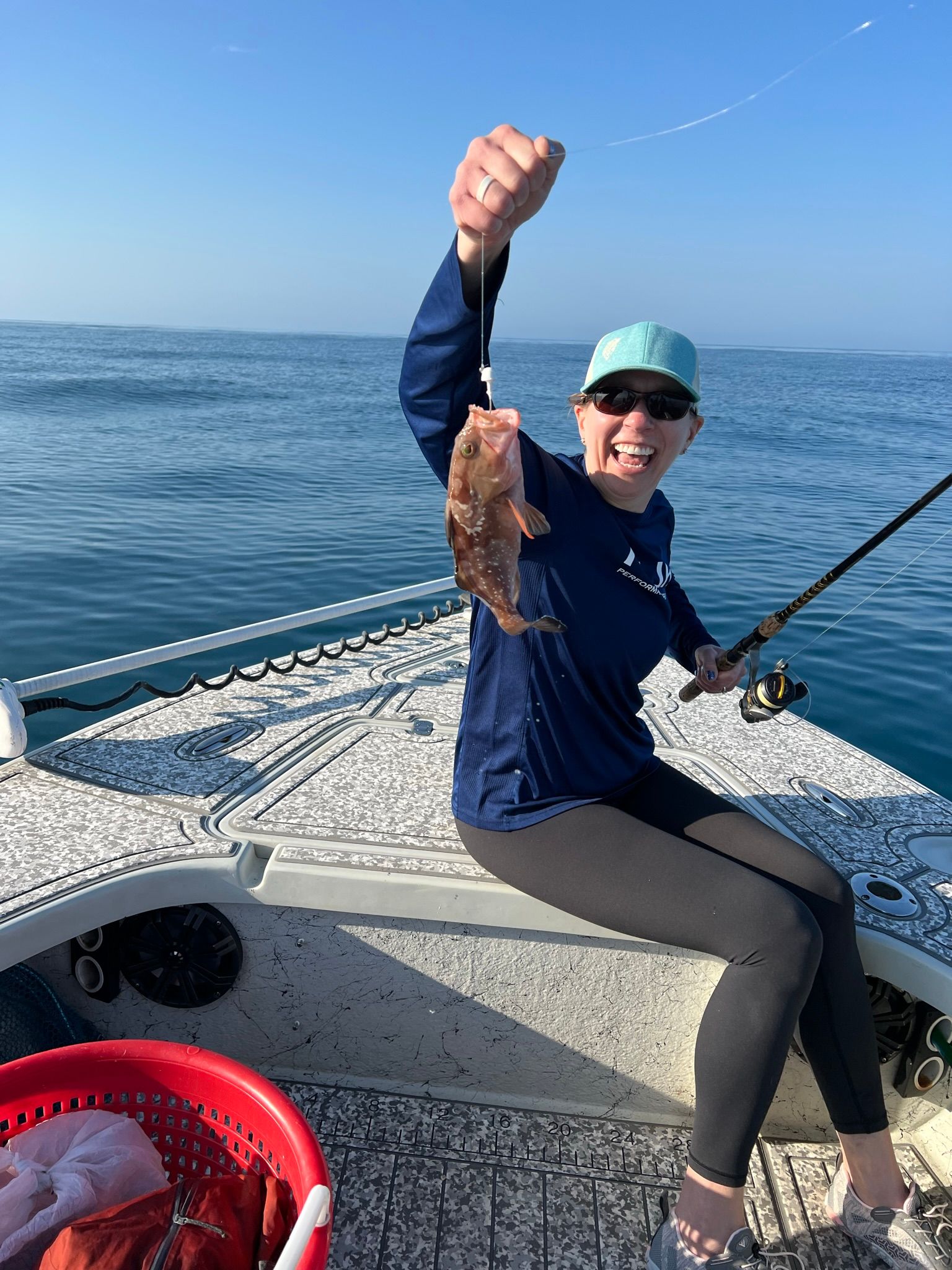 Fishing in unknown location