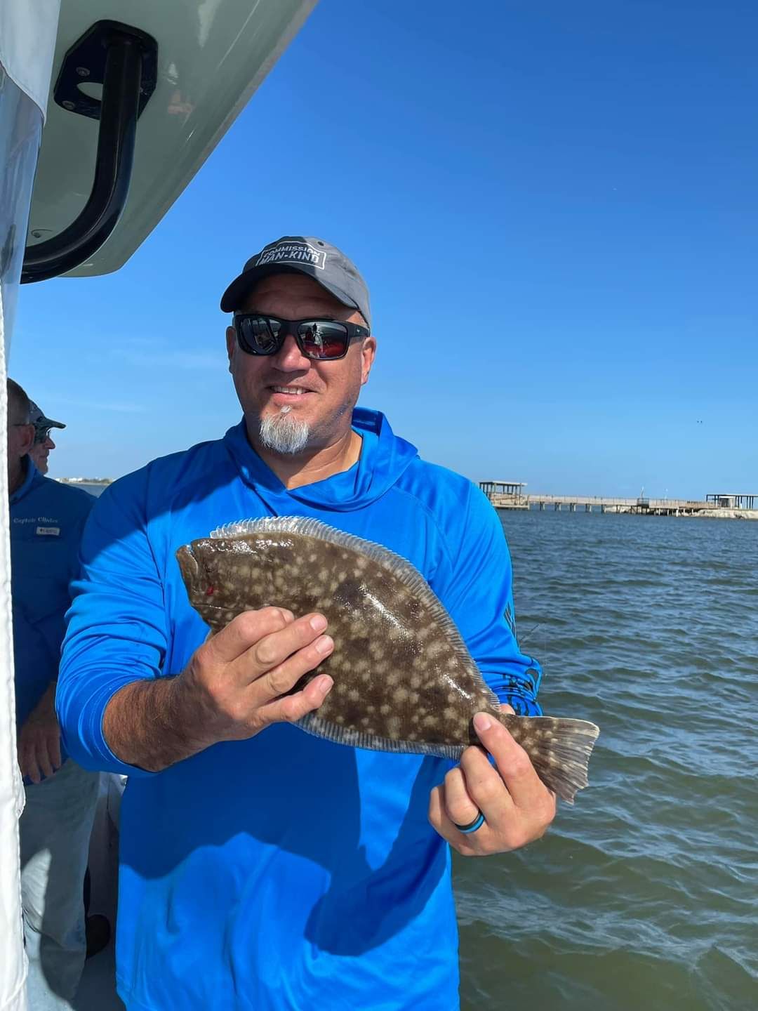 Southern Flounder fish caught while fishing