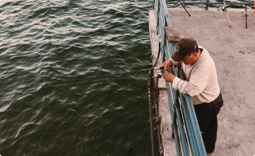 Scenic fishing location with unspecified terrain