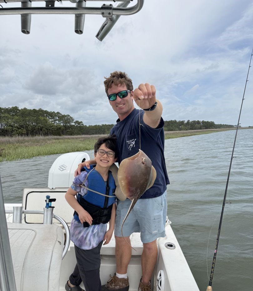 Fishing in unknown location