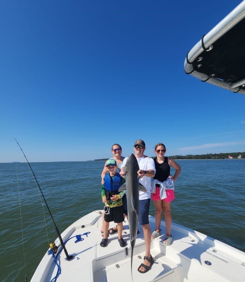 Anglers fishing in an unknown location