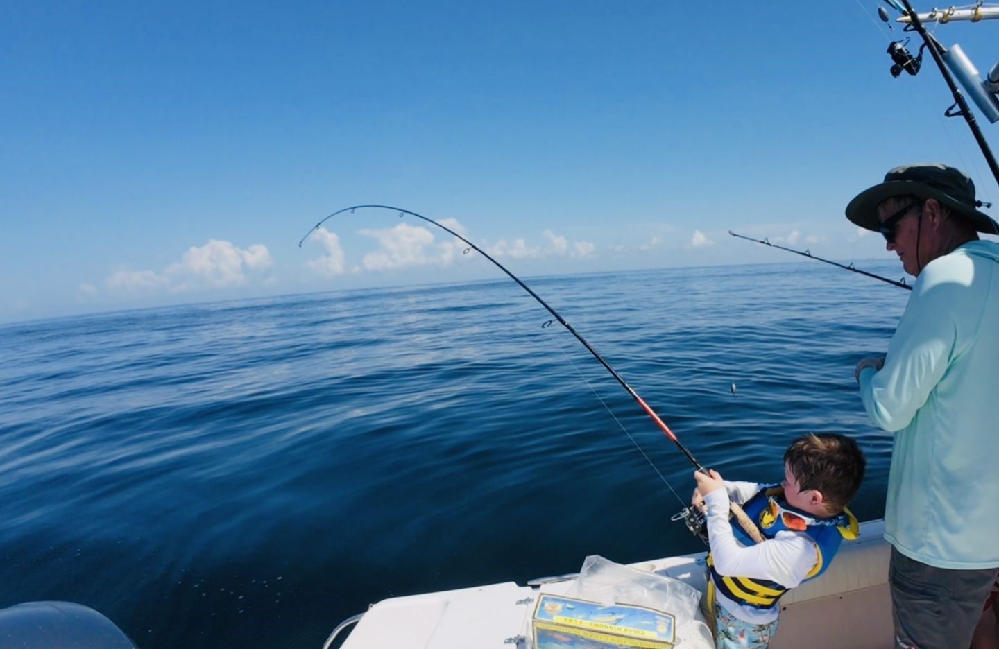 Great fishing location with a scenic backdrop
