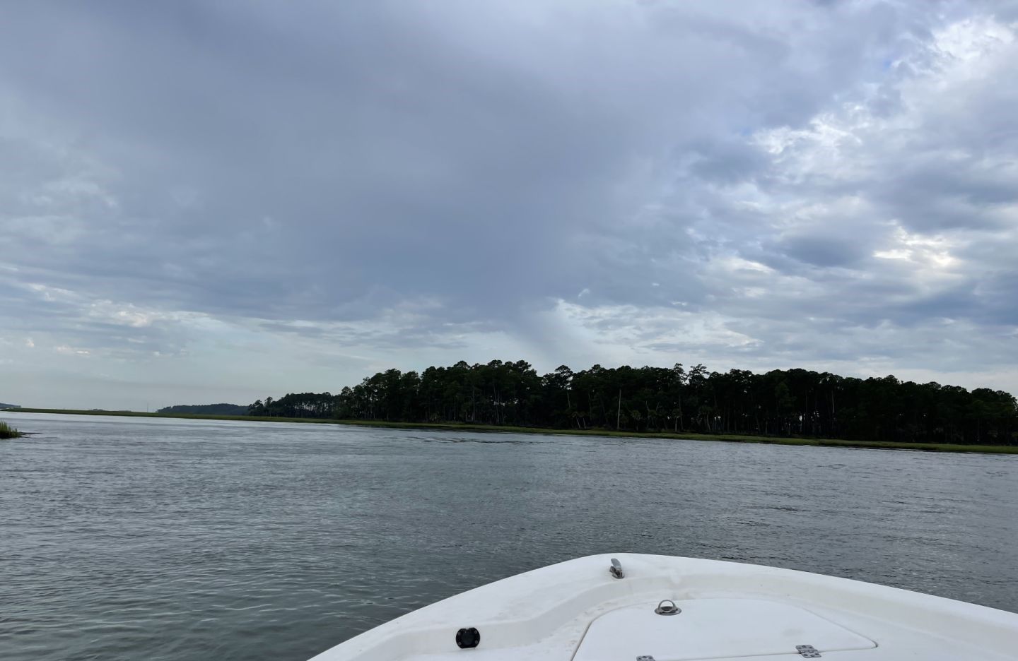 Great fishing at an unknown location