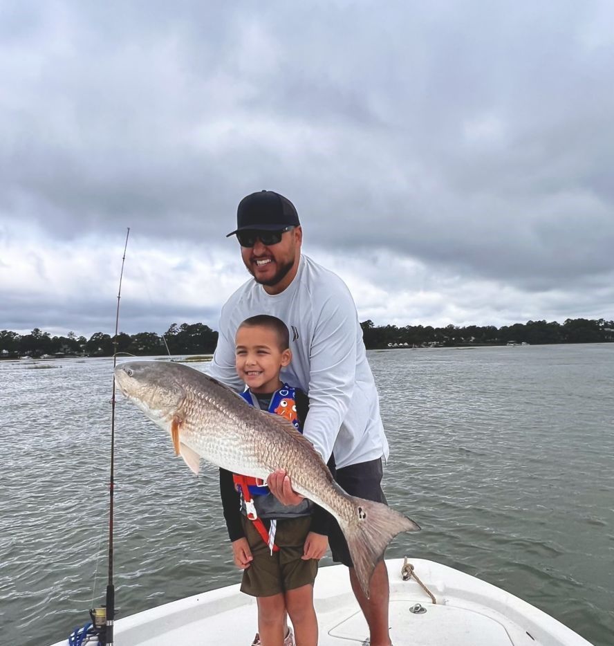 Fishing with 2 people
