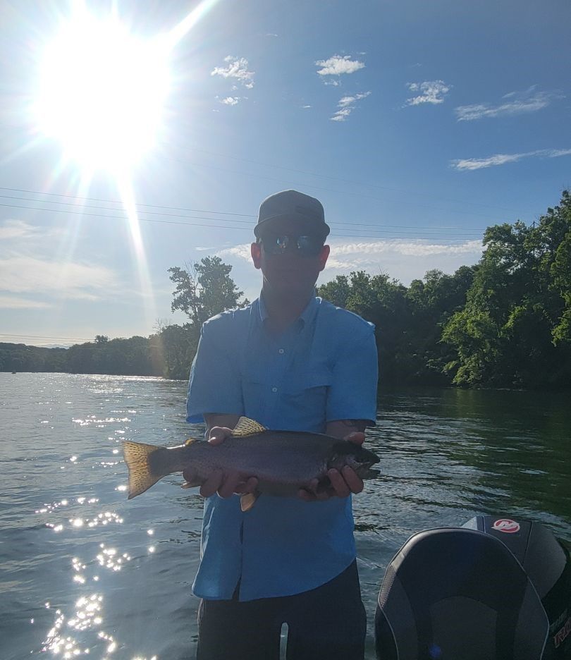 Pink Salmon fishing in an unknown location