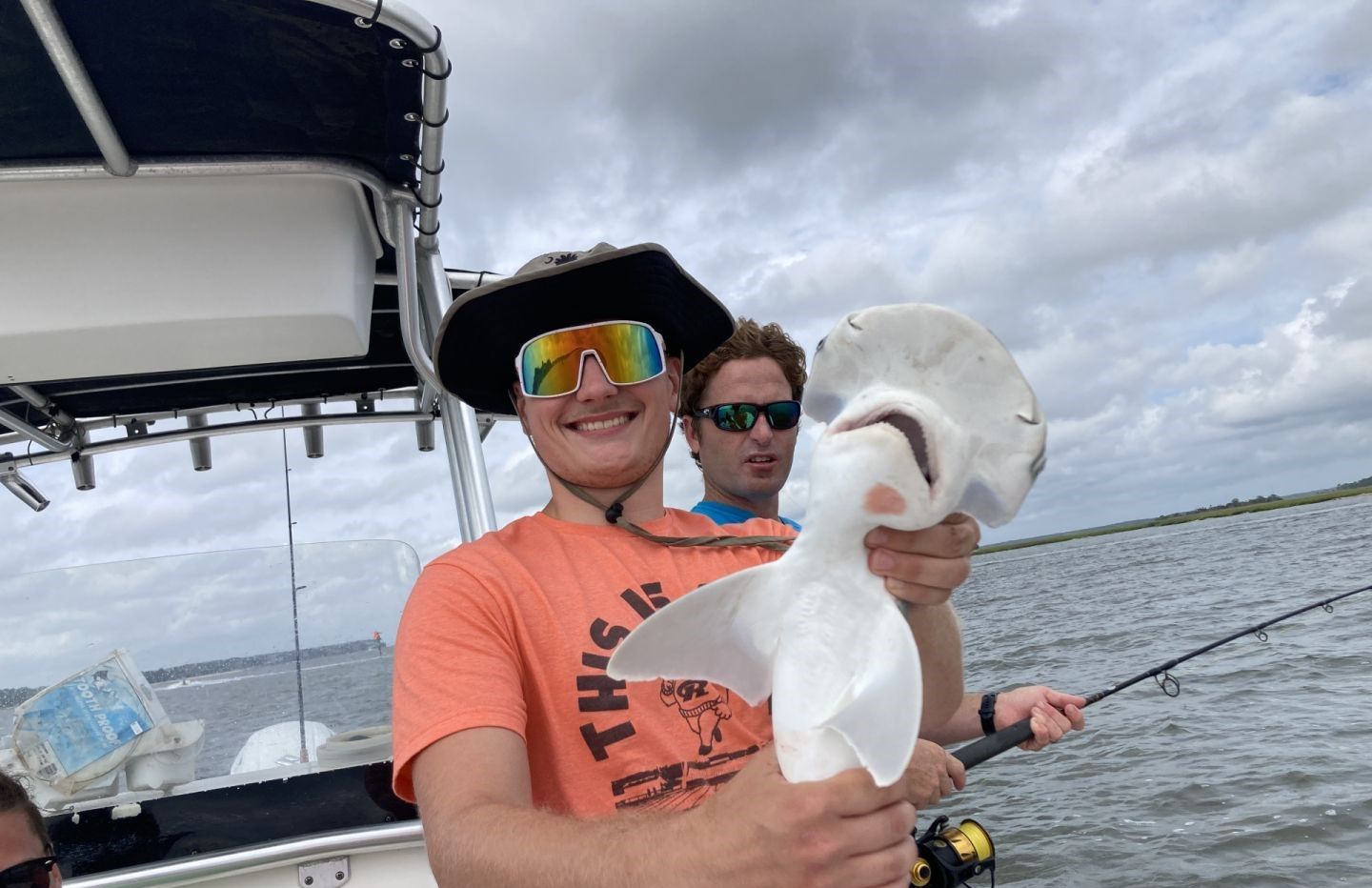 Bonnethead Shark caught while fishing