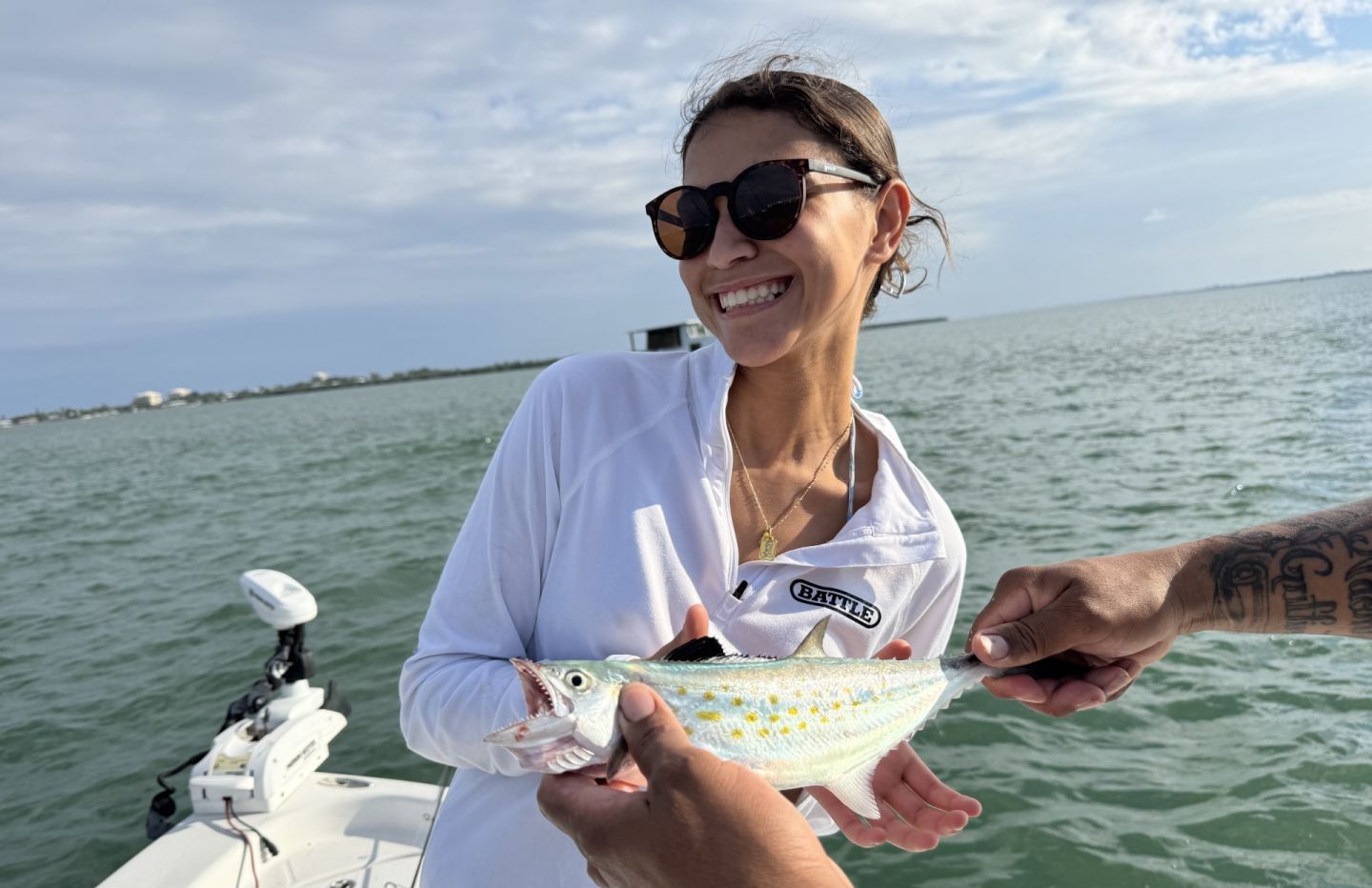 Cero mackerel caught on fishing trip