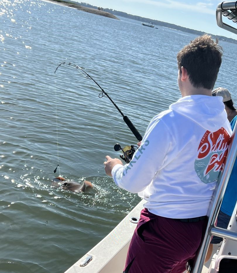 Fishing at unknown location