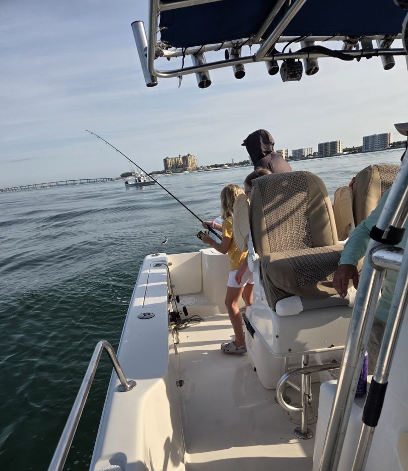 Fishing at unknown location