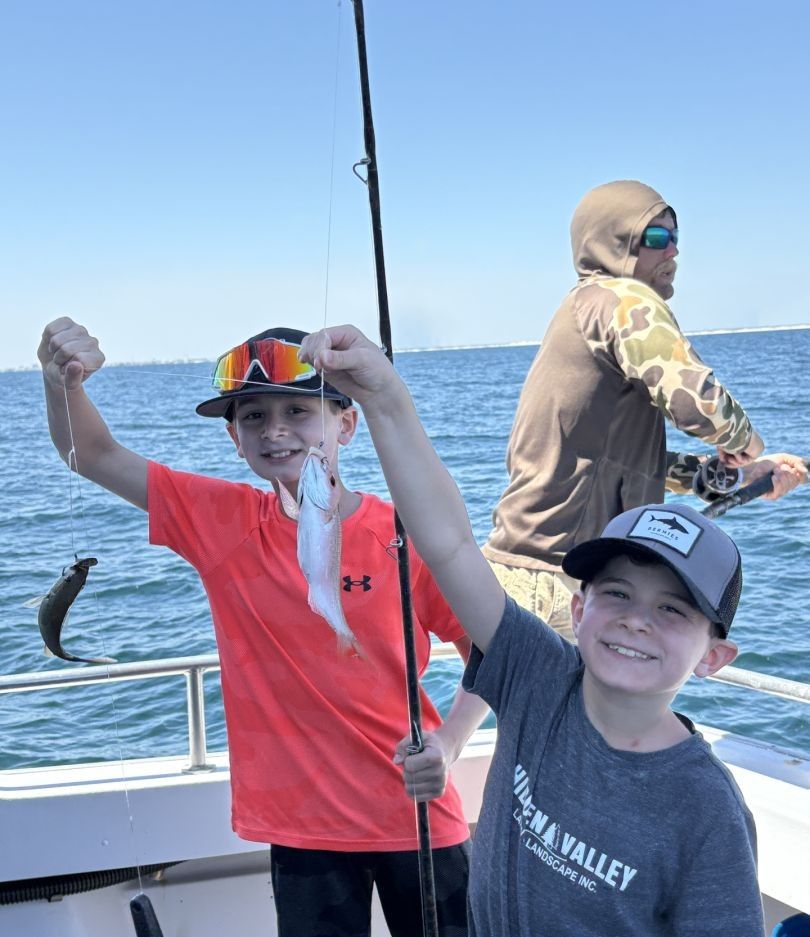 Fisherman enjoying a day of fishing