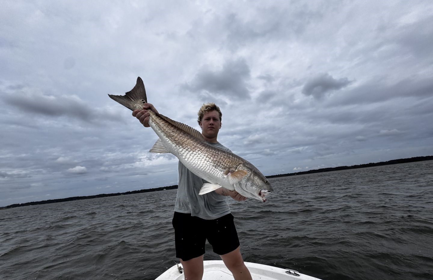 Fishing adventure at unknown location