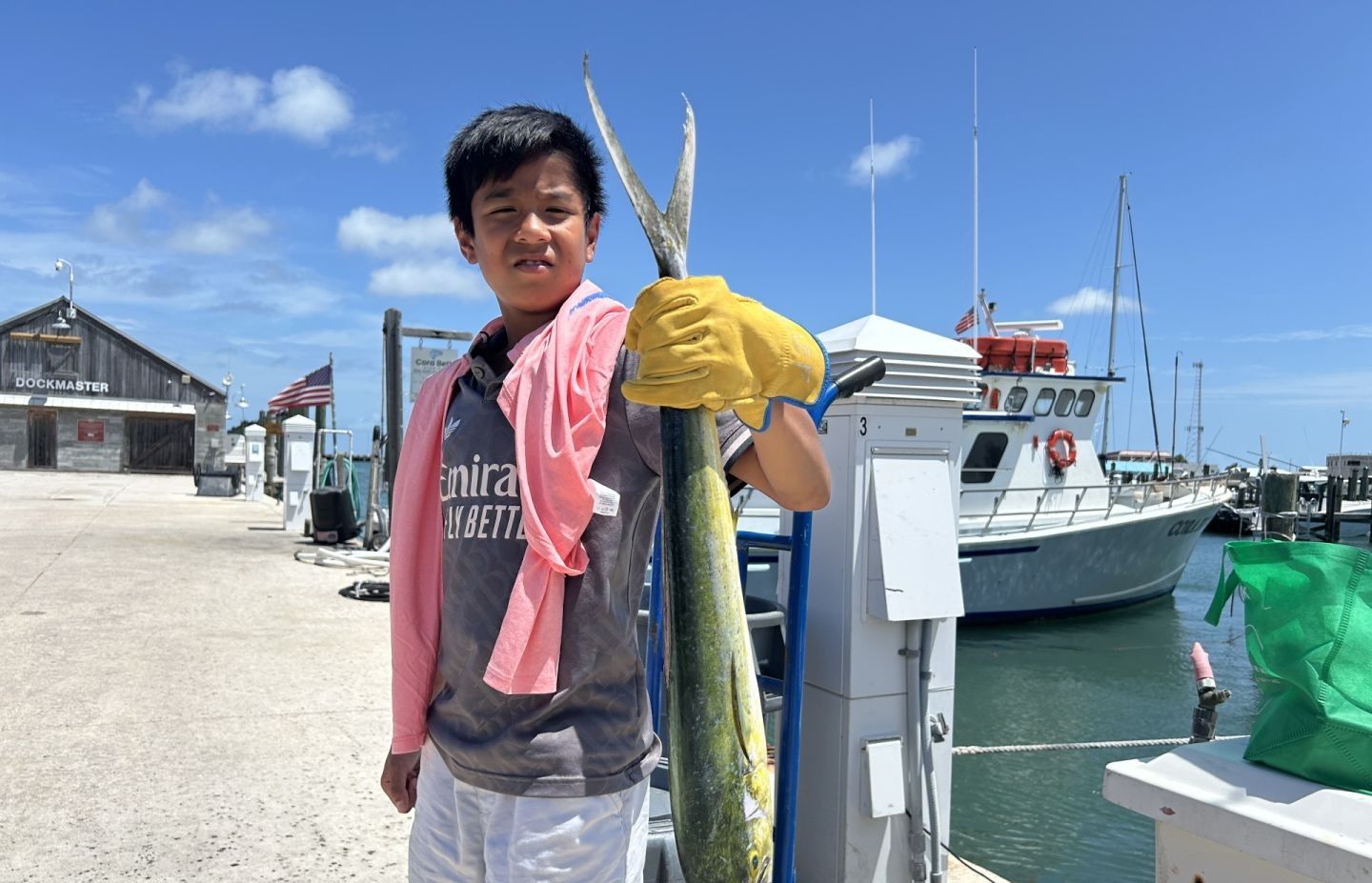 Person fishing at unknown location
