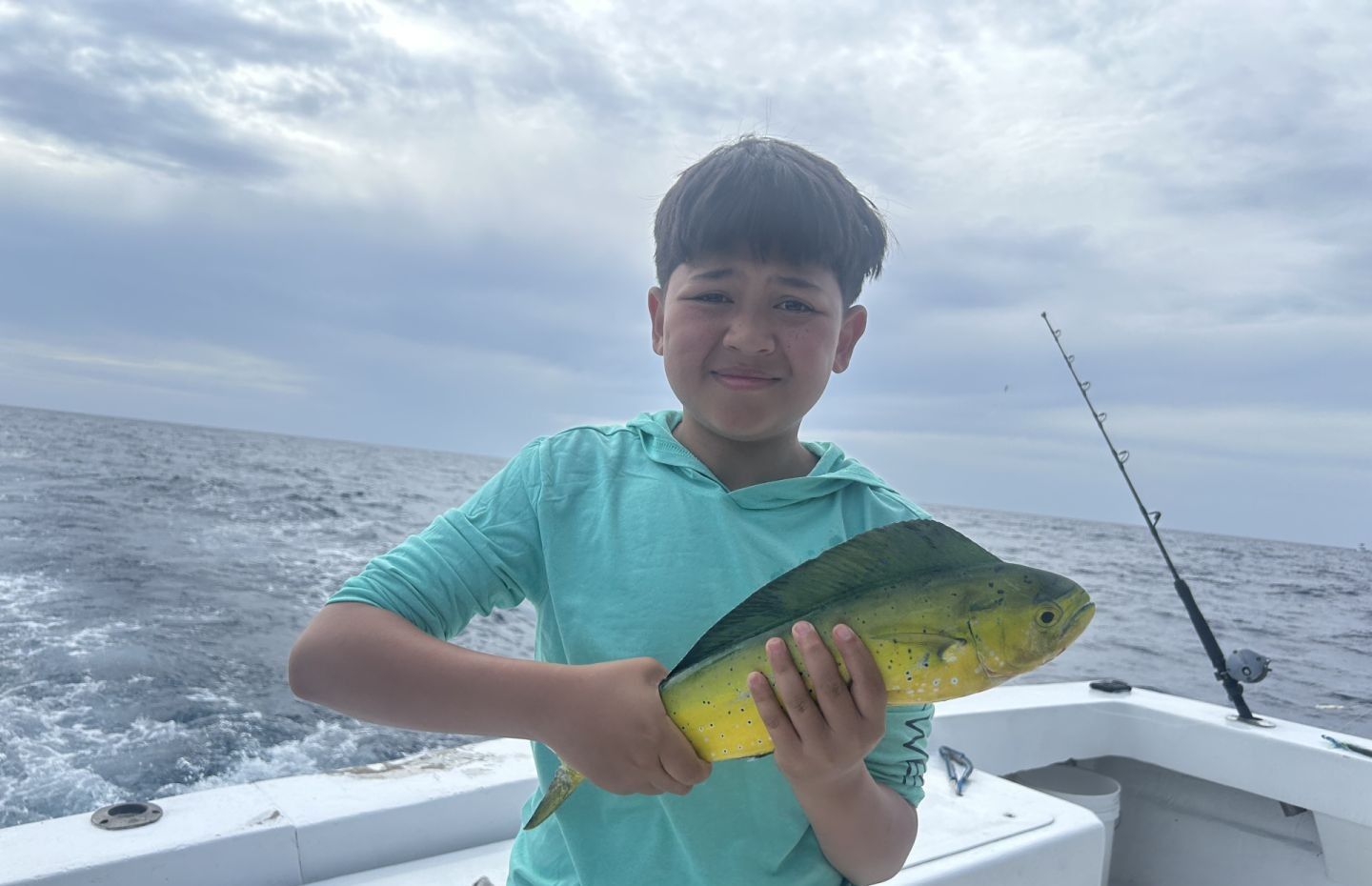 Fishing adventure at unknown location