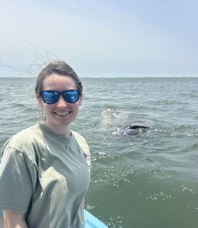Angler fishing at a scenic location