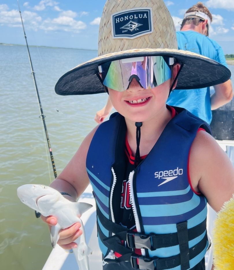 Fishing adventure with a single fish