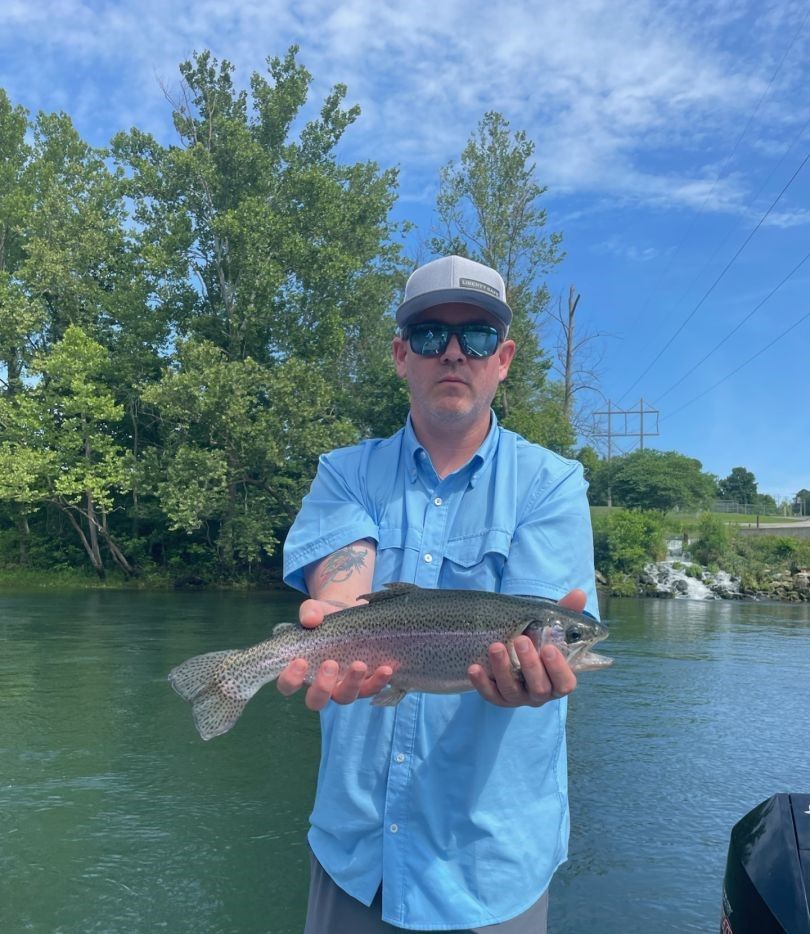Rainbow Trout caught while fishing
