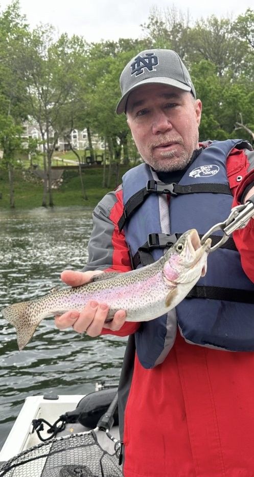 Rainbow Trout caught while fishing