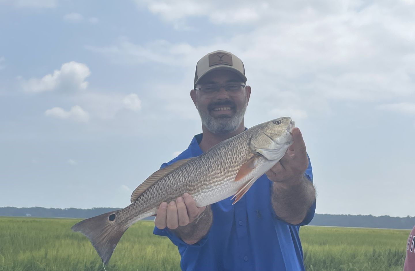 Redfish caught during fishing trip