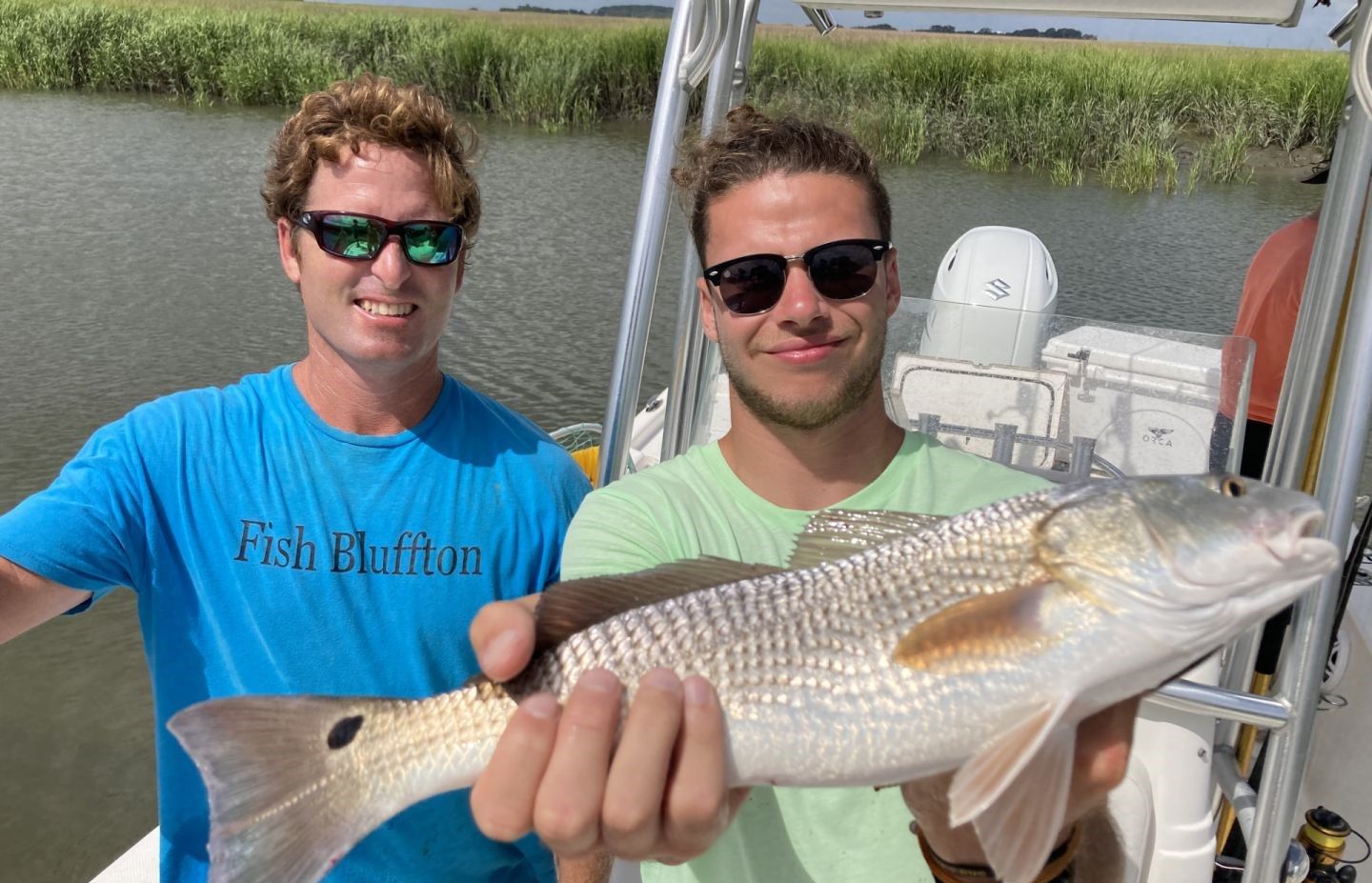Redfish caught on fishing trip