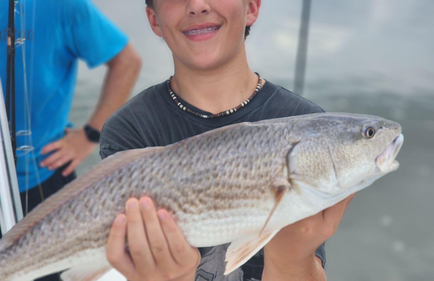 Redfish caught while fishing